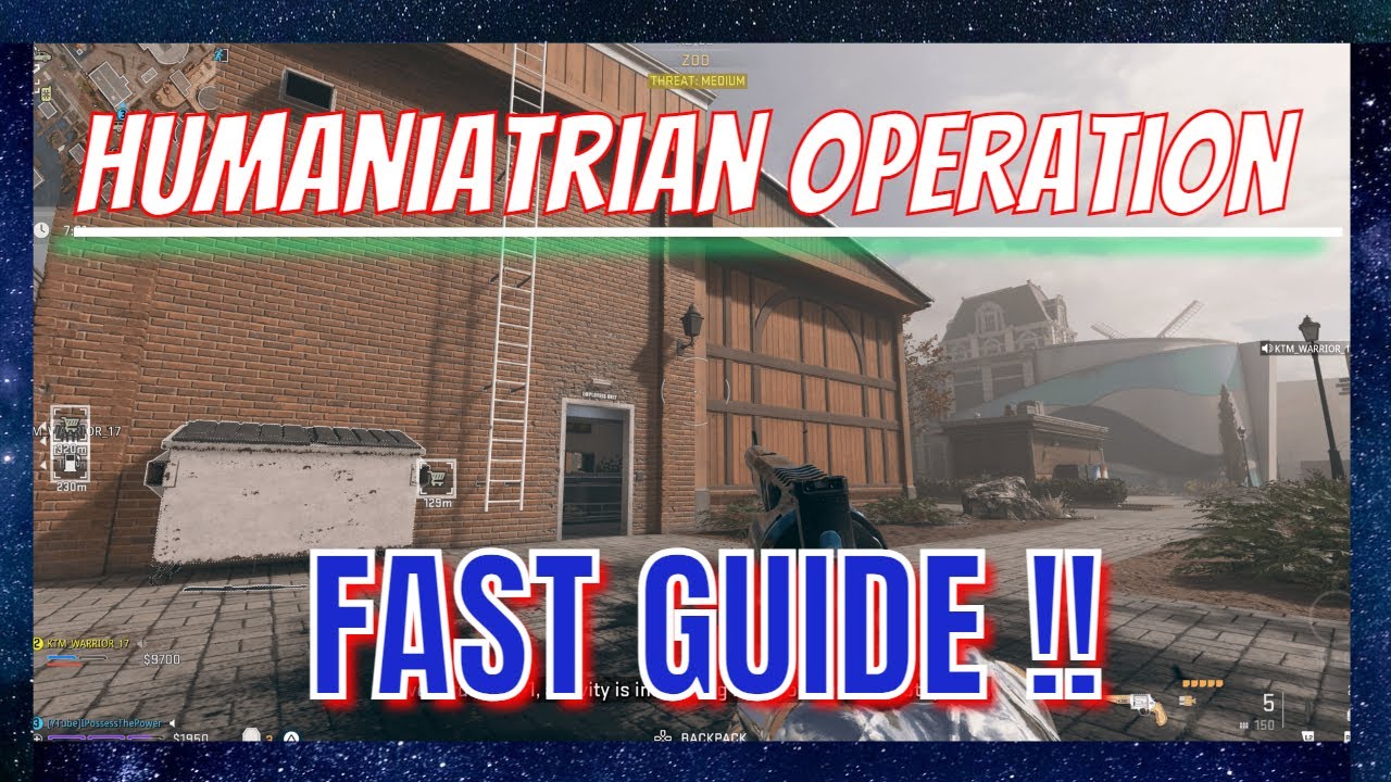 DMZ Season 4 *HUMANITARIAN OPERATION* Fast Guide !! Crown Faction Tier 1 *STORY MISSION*