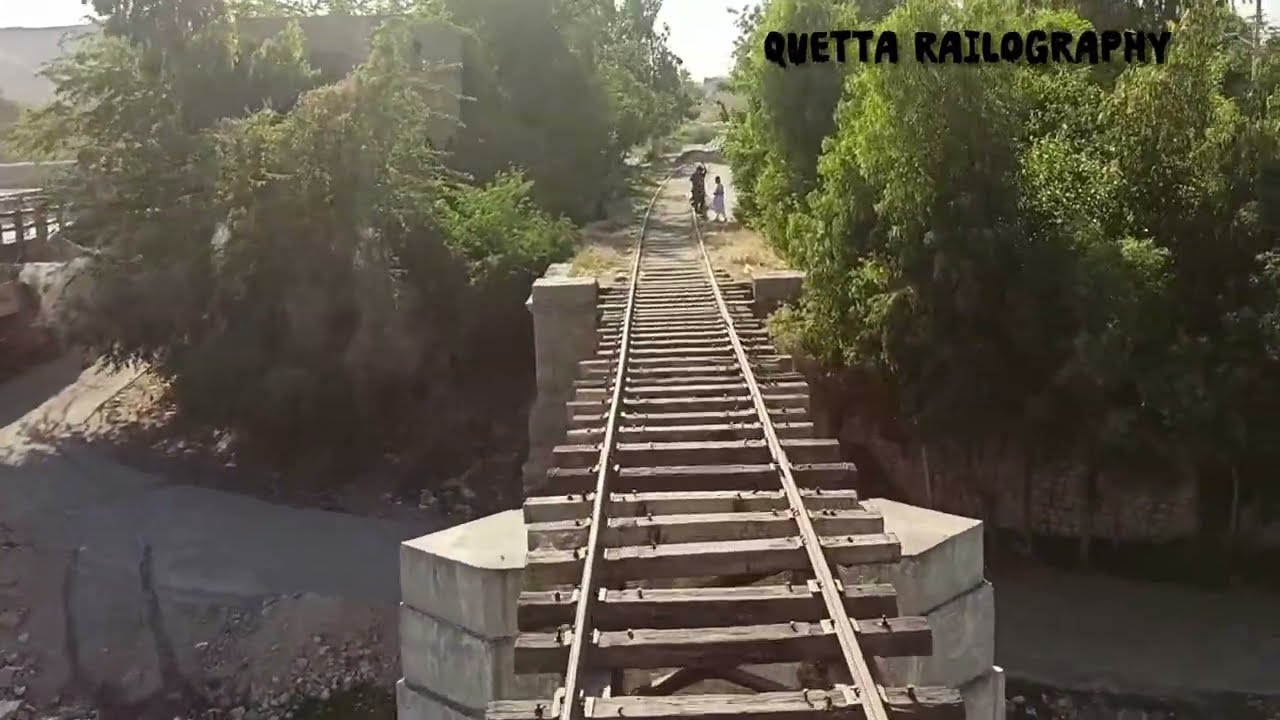 Train entering HARNAI station  The city of FRESH vegetables Balochistan 🇵🇰