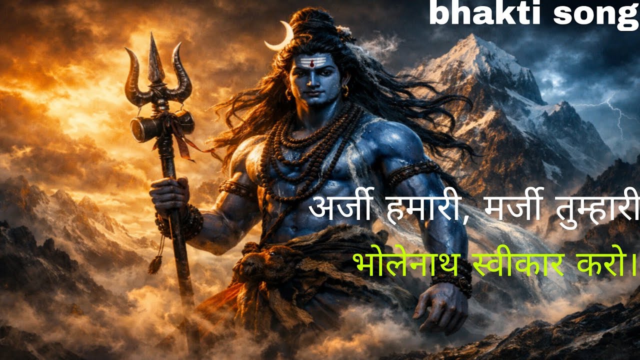अर्जी हमारी, मर्जी तुम्हारी || भोलेनाथ स्वीकार करो || song video || bhakti shiv trending