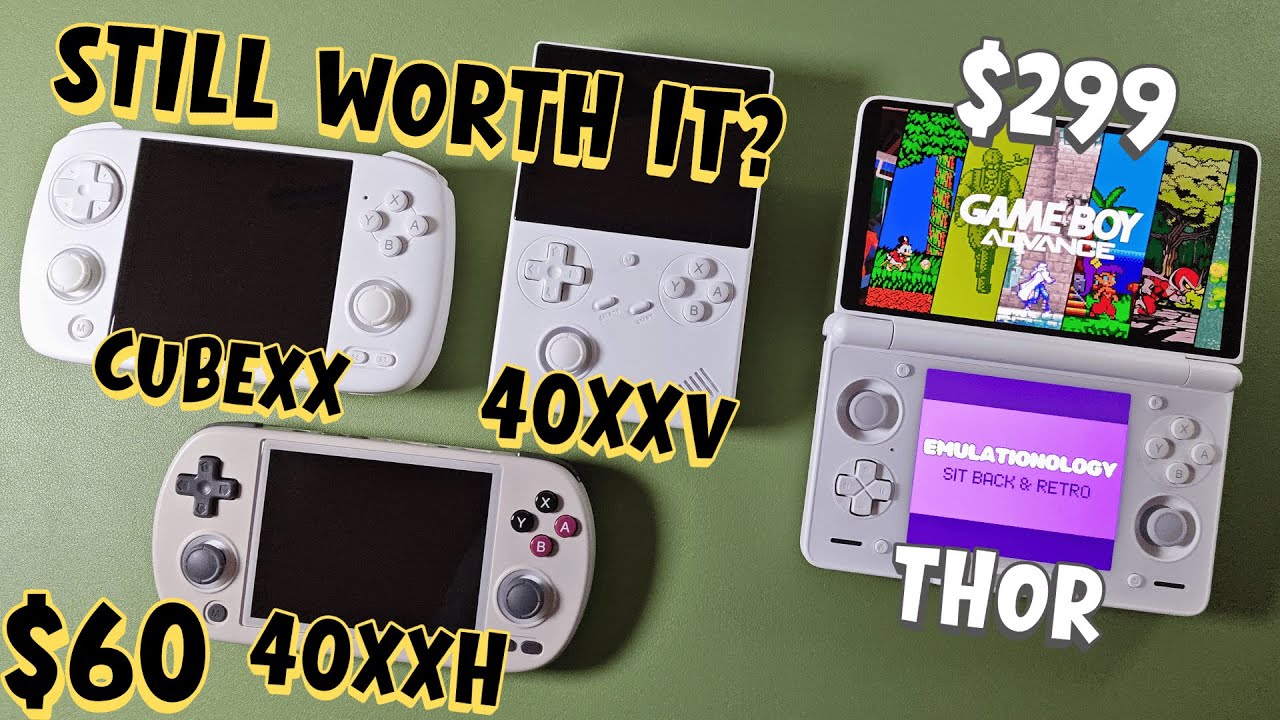 Anbernic 40XXV, 40XXH, CubeXX - Still Great at $60