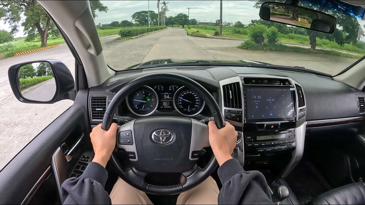2014 Toyota Land Cruiser 200 POV Test Drive