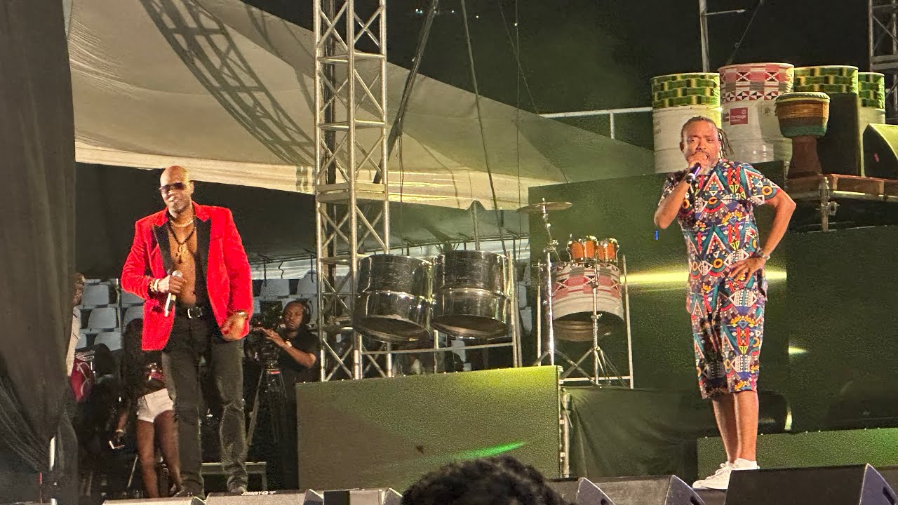 Benjai x Machel Montano perform “Bottle of Rum” at Machel 40