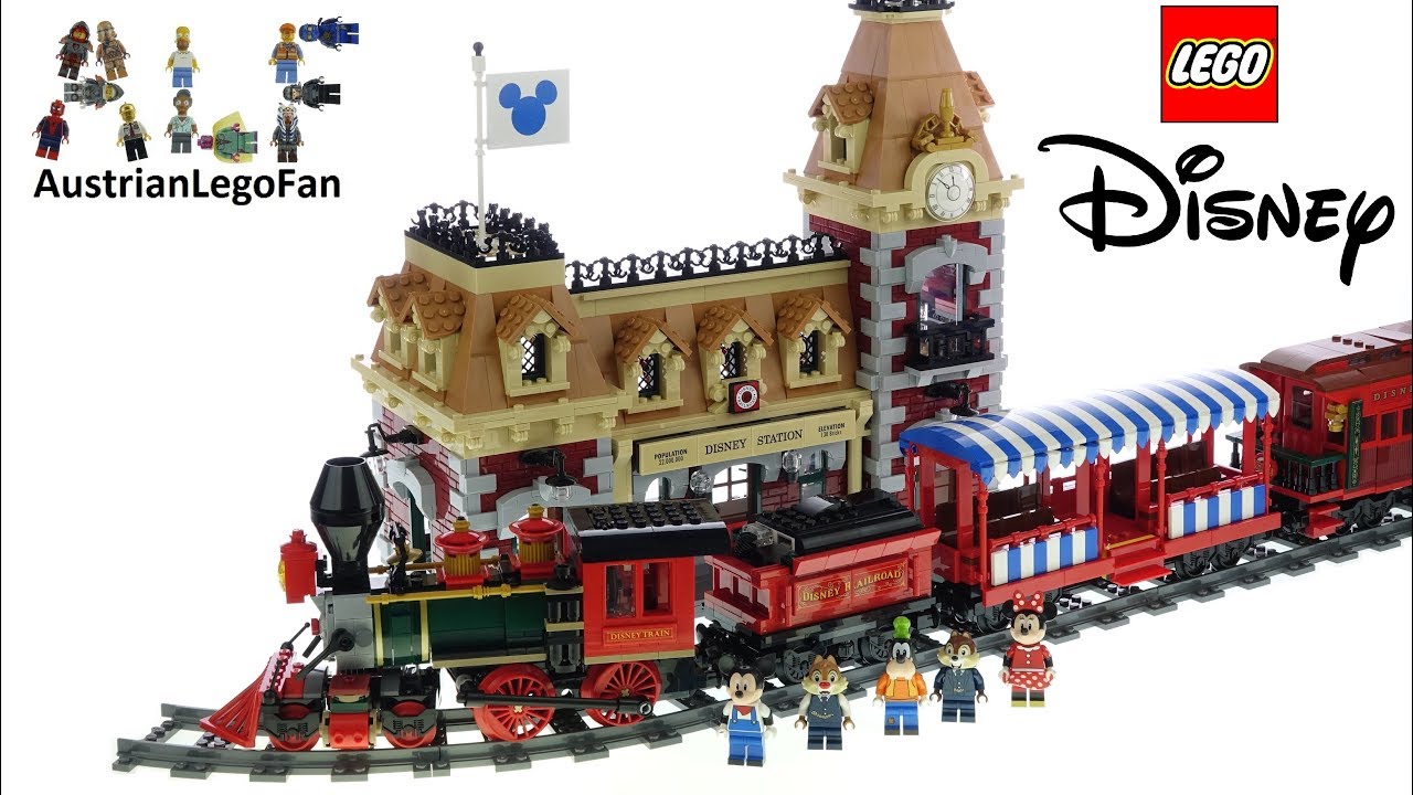 Lego Disney 71044 Disney Train and Station - Lego Speed Build Review
