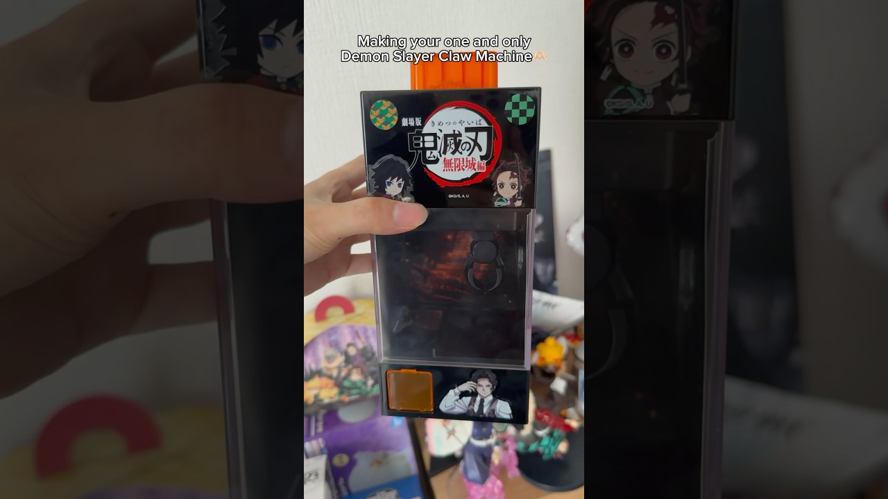 Creating your own Demon Slayer Claw Machine😍#demonslayer #kimetsunoyaiba #infinitycastle #tanjiro