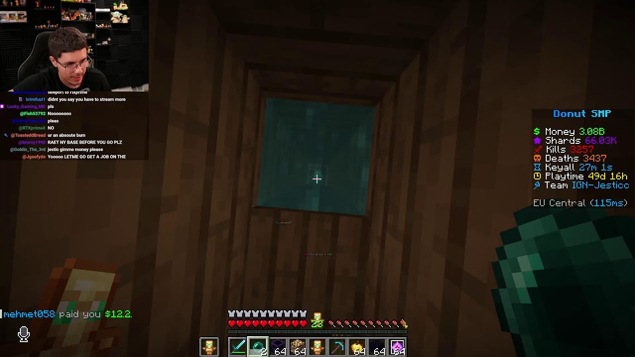 Donut SMP | Teleporting To Viewers & Reactions