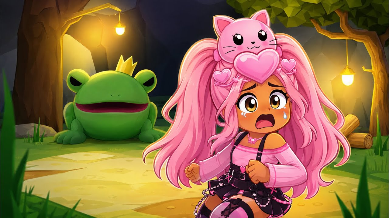 Escape The Frog..... (Roblox Obby)