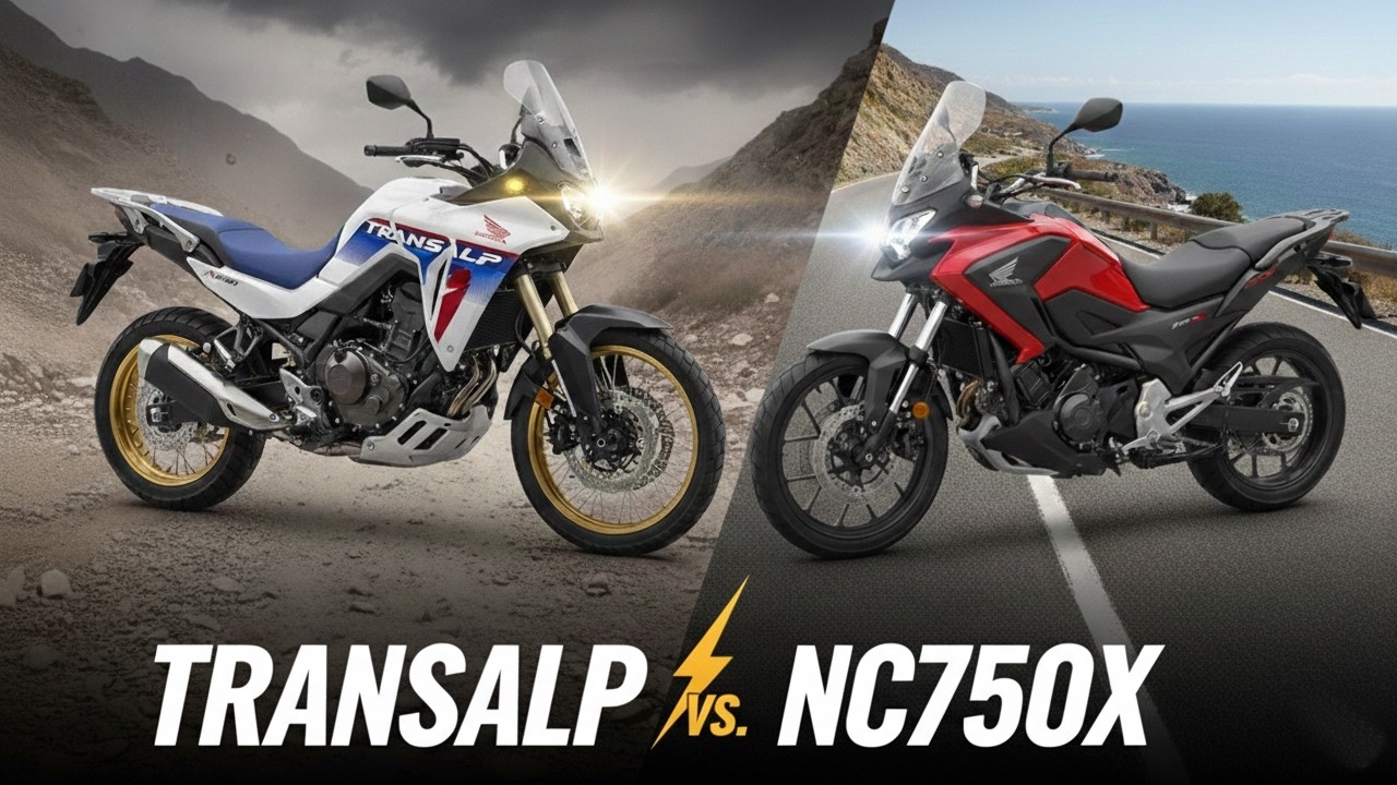 NC750X vs TRANSALP 750: Quais As Diferenças?