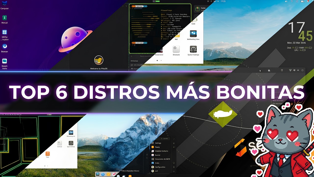 Las 6 distros Linux m&aacute;s bonitas (y nadie me lo puede negar)