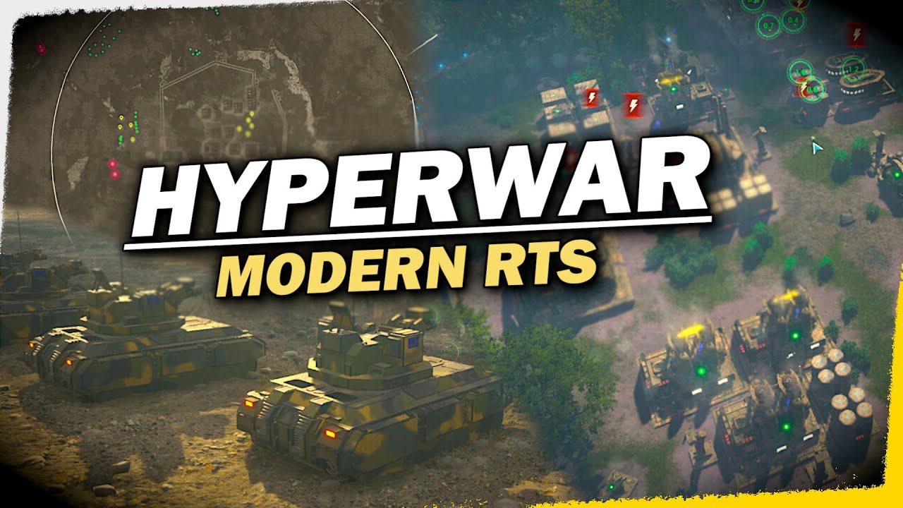 Modern RTS in Unreal Engine with base building! Update of Hyperwar&rsquo;s gameplay and Steam page