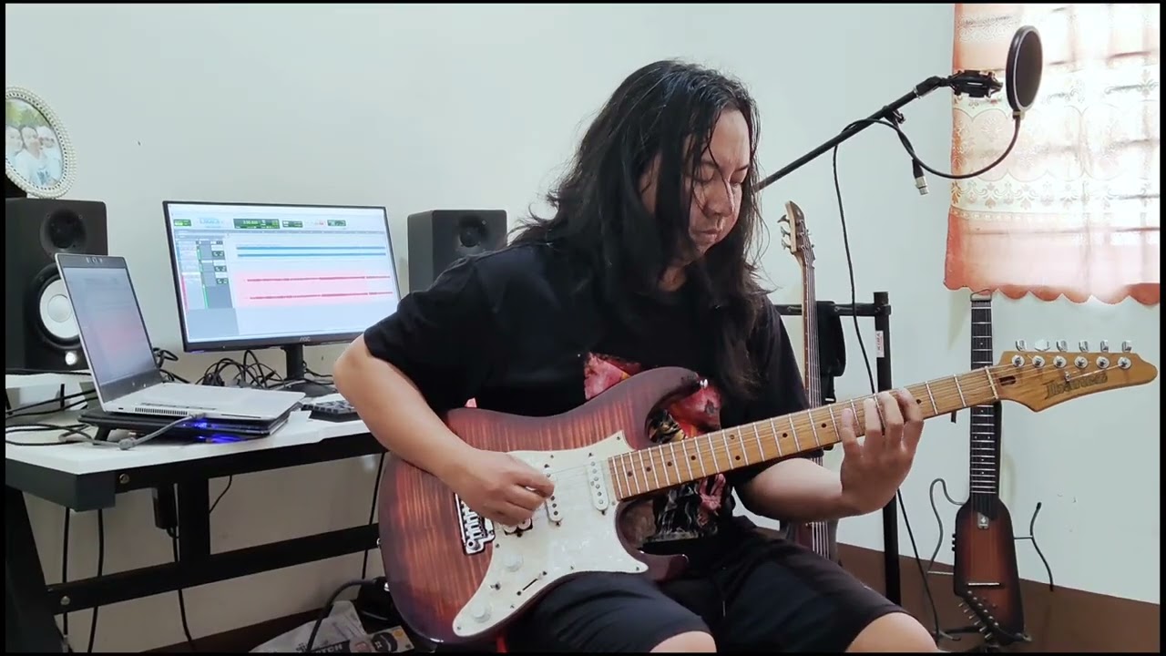 Joe Satriani  ( Starry Night ) Live cover 
