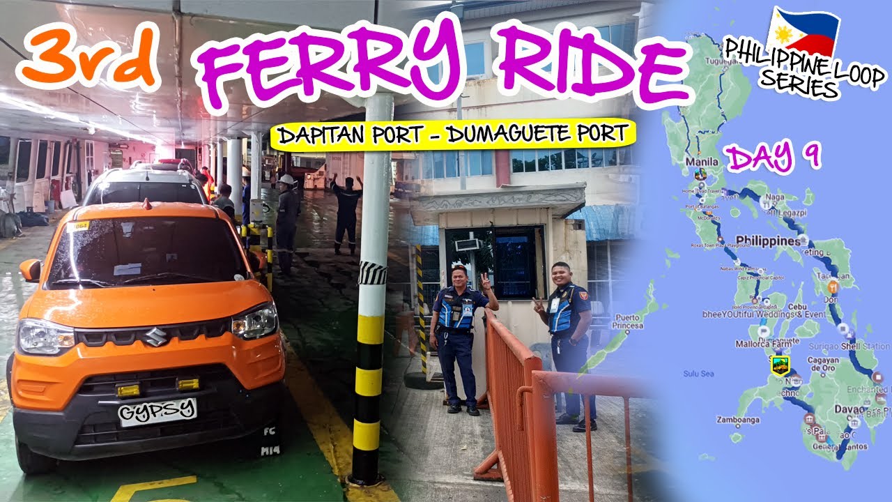PHILIPPINE LOOP :CHEAPEST RORO VESSEL  from DAPITAN PORT to DUMAGUETE PORT | SUZUKI S-PRESSO | EP 49