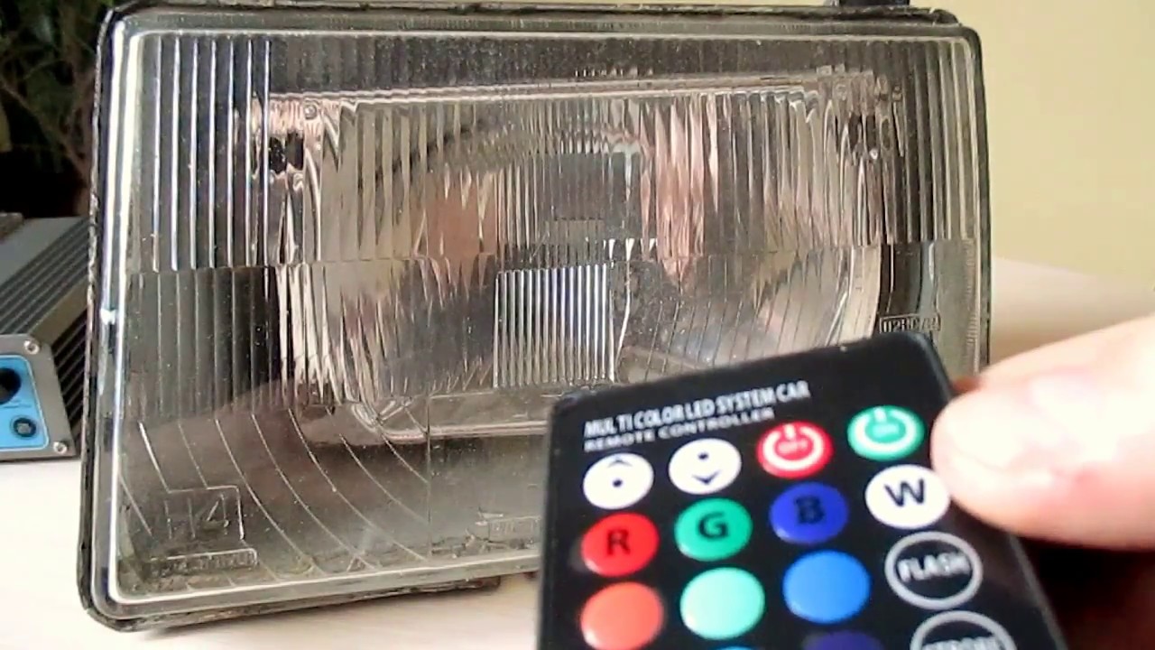 АВТО LED ЛАМПЫ В ГАБАРИТ РАЗНОЦВЕТНЫЕ С ПУЛЬТОМ Д.У!!!