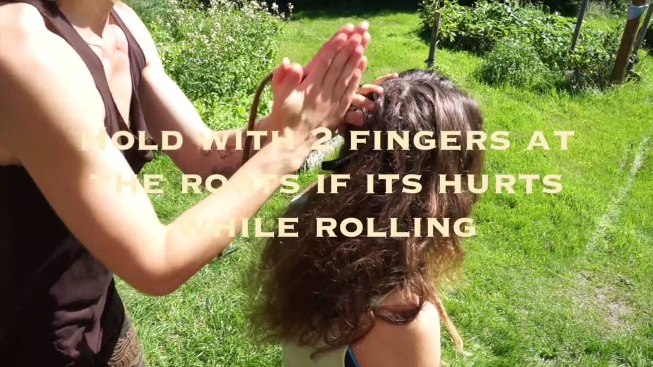 How to palm roll dreadlocks | Raw Roots Dreadcare