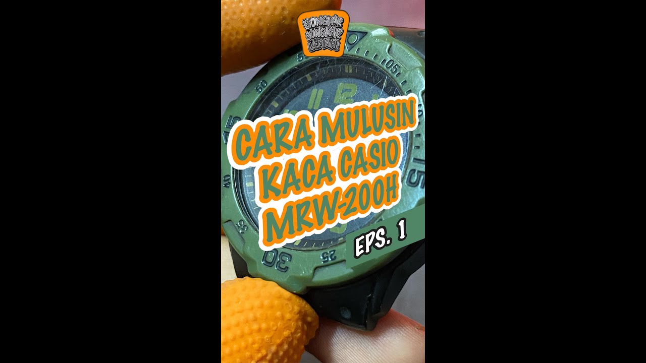 Poles kaca Casio MRW 200H mp4