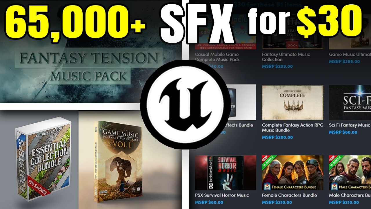 Ultimate Game Audio Collection for UE5 - Стоит ли оно того??
