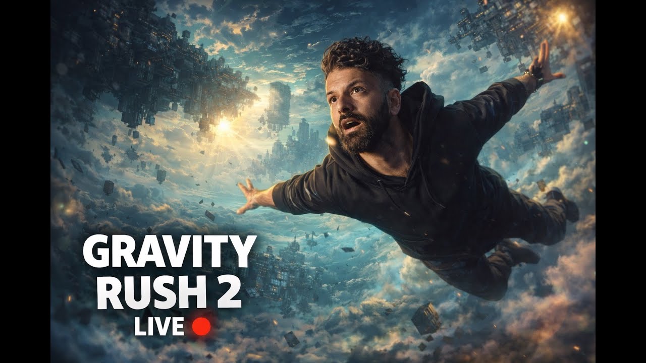 Gravity Rush 2 Gameplay LIVE | Flying Through an Anime World PART 1