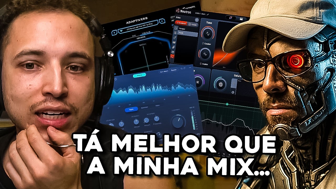 MIXEI e MASTERIZEI um TRAP usando I.A! Ficou MELHOR que a minha MIX? | Mixagem e Masteriza&ccedil;&atilde;o