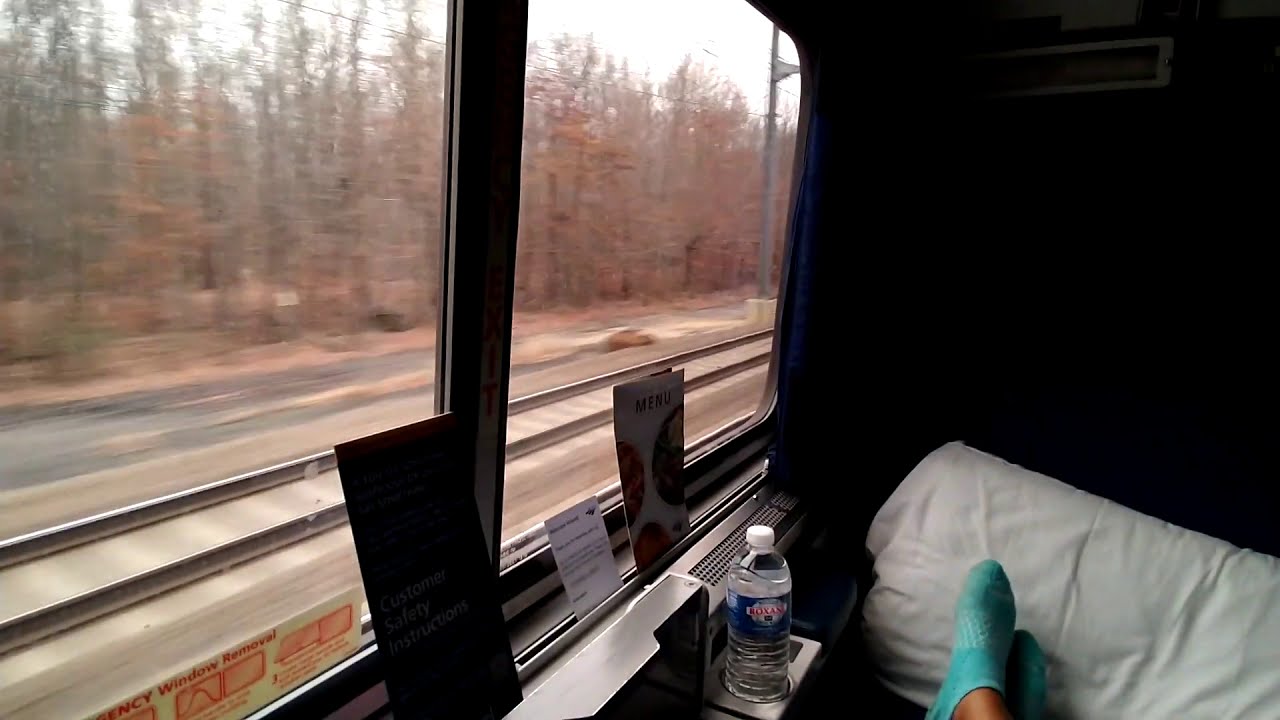Amtrak Viewliner Roomette Tour