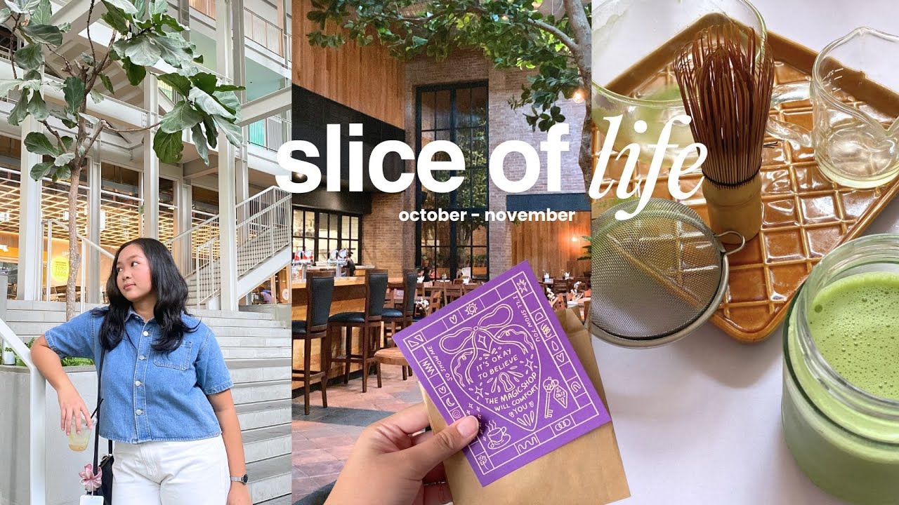 slice of life ★ trying new restaurants, waking up early, making matcha