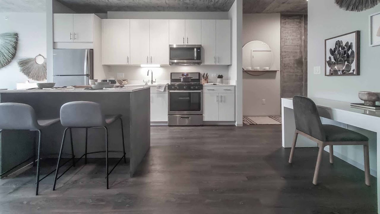 A -12 one-bedroom model at the South Loop's new Imprint tower