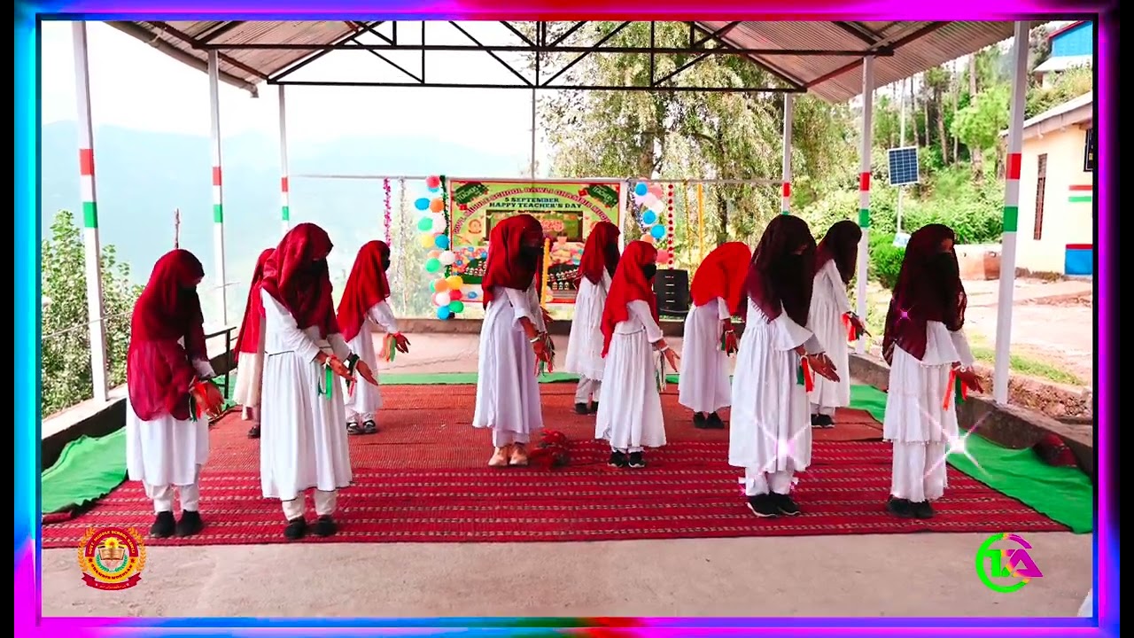 Girls Performing on the eve of Teacher's Day at MS Bawli #reels #trending #tiktok #school #love