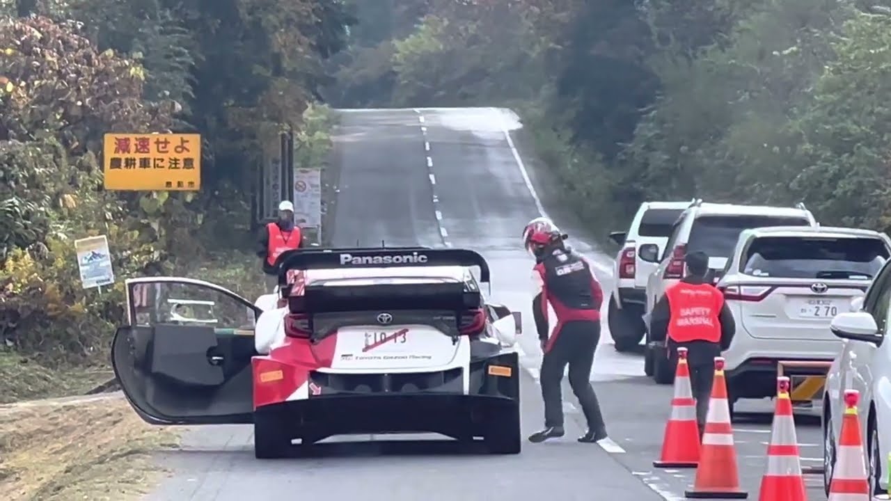 FORUM8 RALLY JAPAN 2022 SS16 ENA CITY 1（S.Ogier&T.Katsuta）