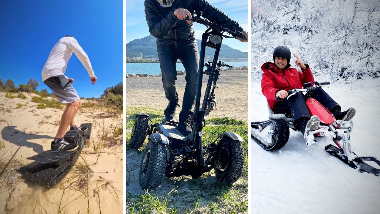 6 MORE Unique Electric Rideables You Can Buy