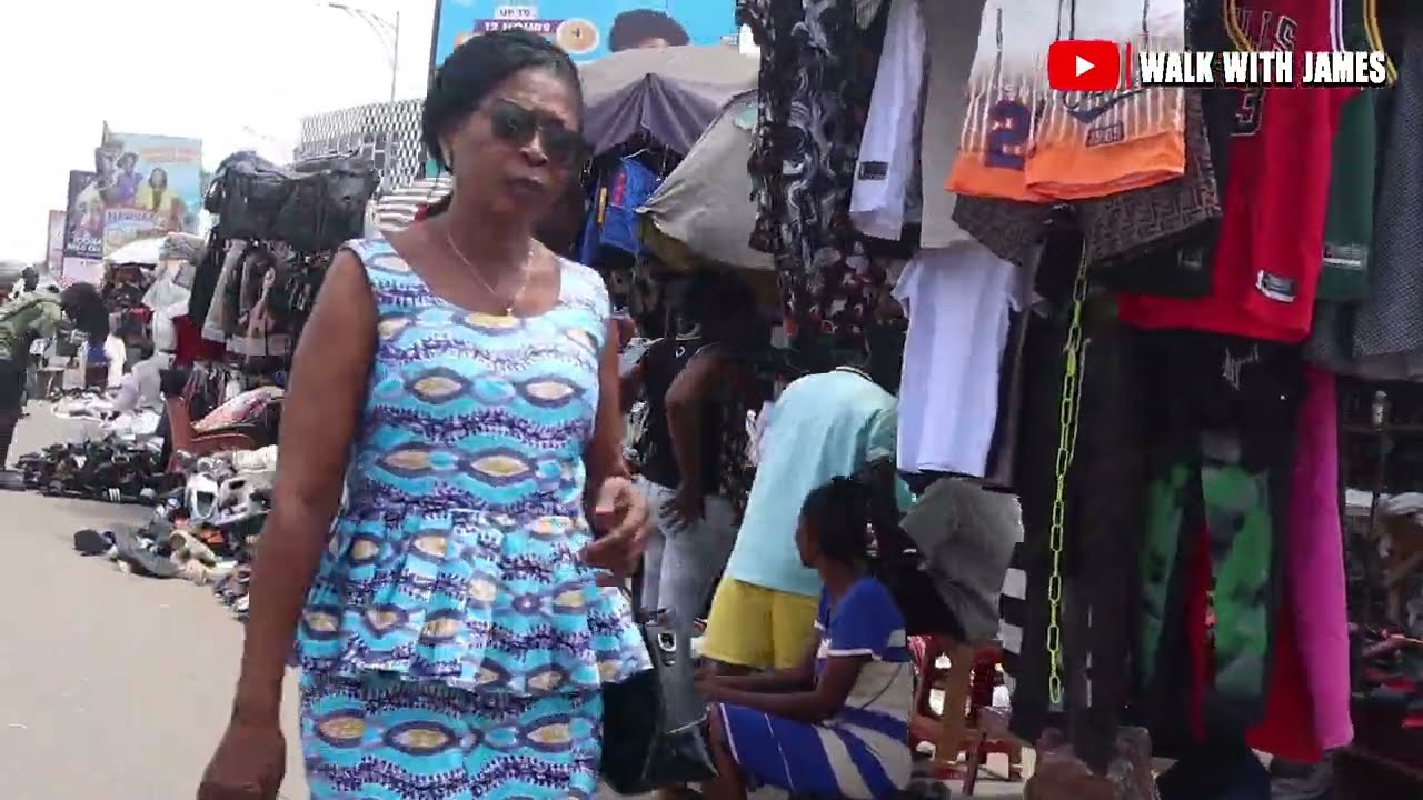 BIGGEST Open Market in AFRICA 🇬🇭 | Makola Market, Accra in 4K