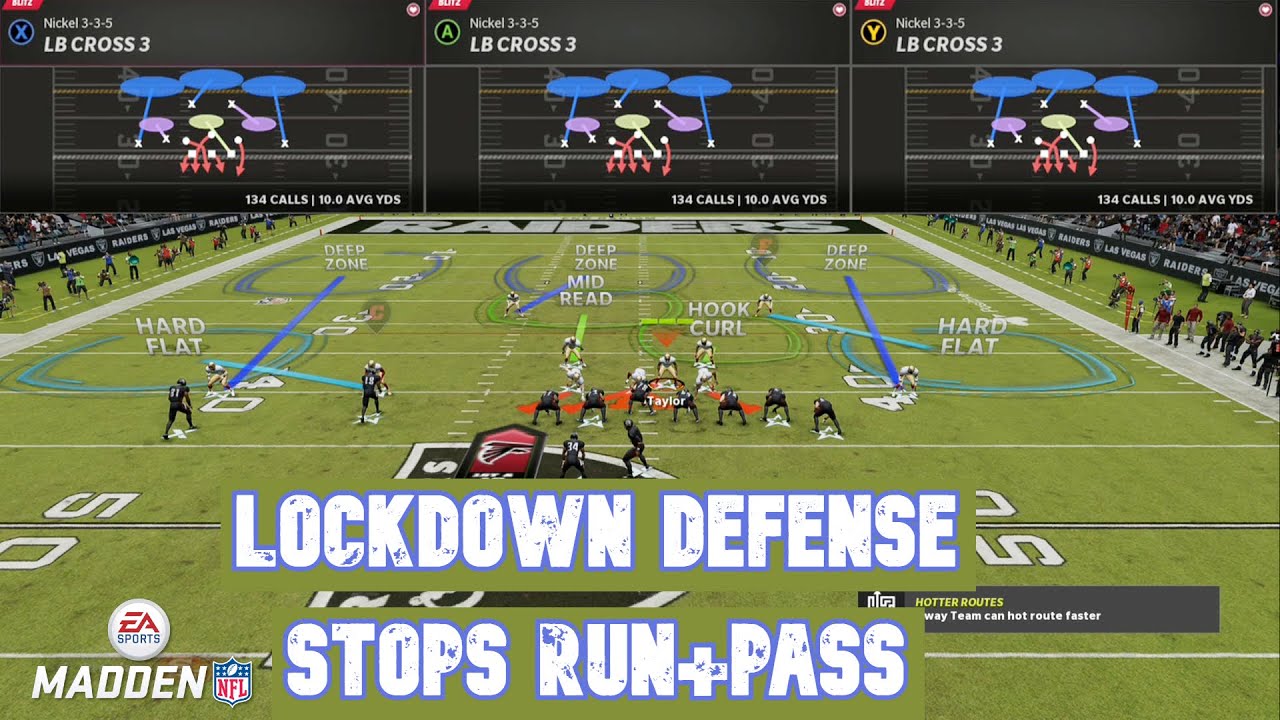 BEST RUN+PASS DEFENSE IN MADDEN 22! 335 MINI SCHEME(LOCK UP THE META OFFENSES)
