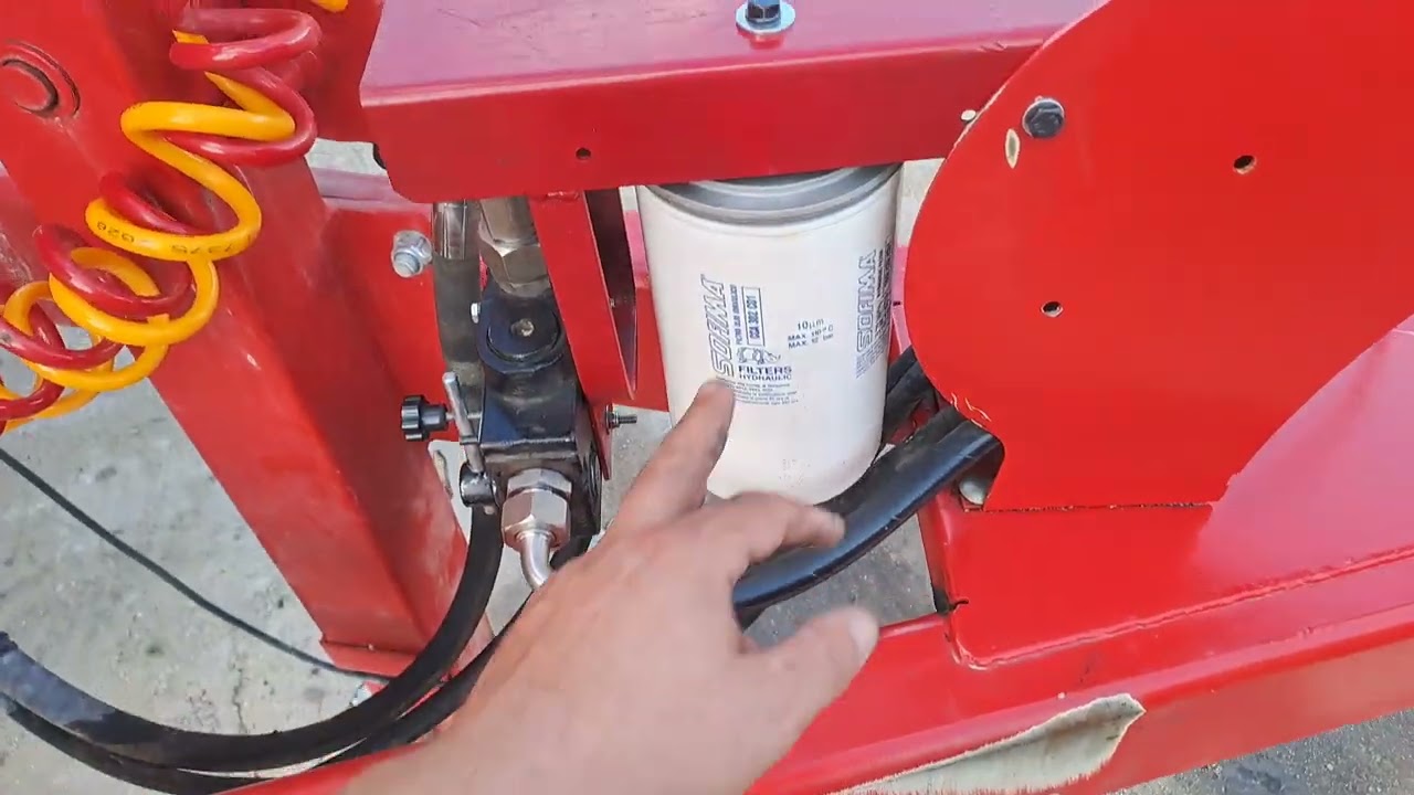 Pomot Chojna UPR12.5 lejek do wapna po modernizacji