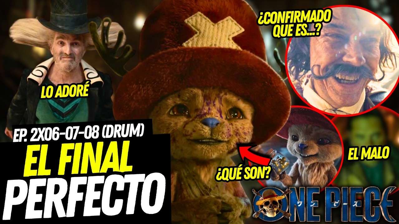 CHOPPER me rompió 😭 ONE PIECE S2 EP. 6-7-8 (Drum) | ¿Una temporada PERFECTA | Review y Opinión