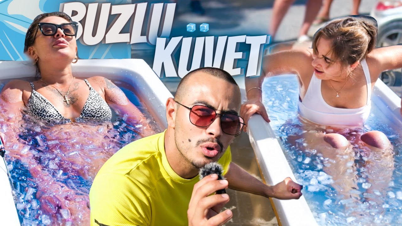 BUZ DOLU K&Uuml;VETTEN SON &Ccedil;IKAN KAZANIR!!(Sokakta Para Dağıtma)