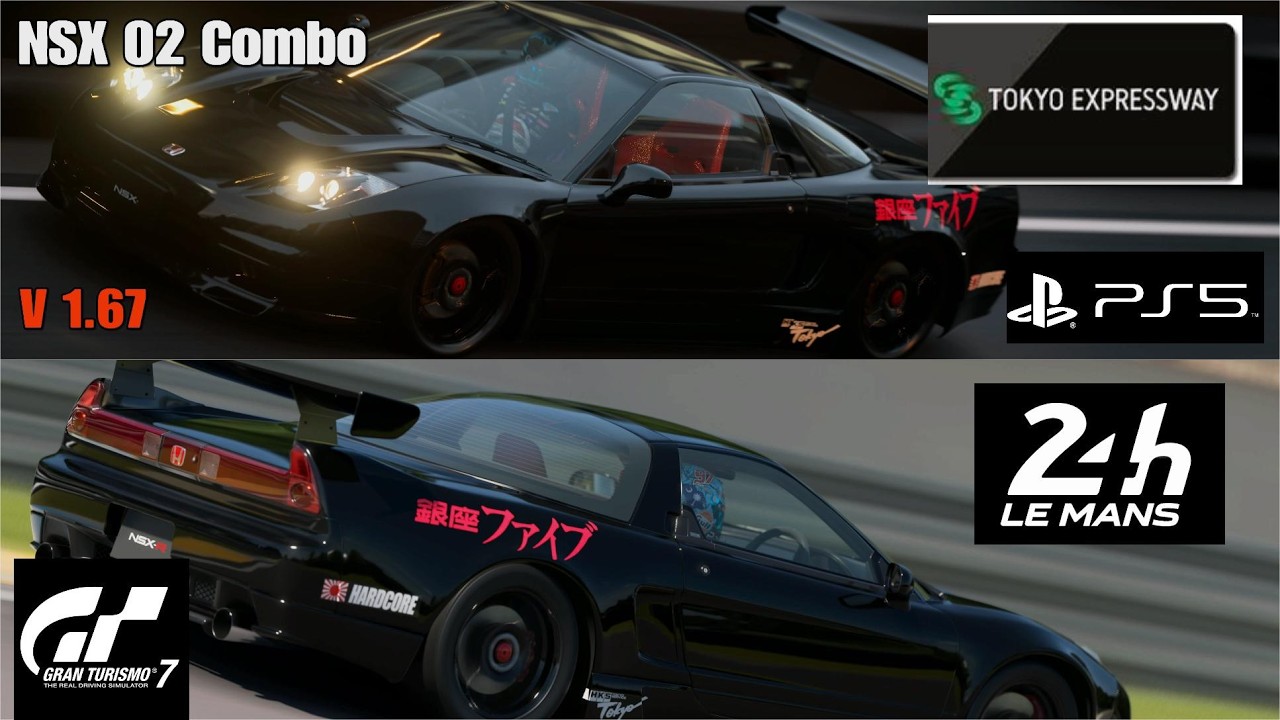 GT7 Tokyo 600 & Le Mans 700 02 NSX Build V 1.67
