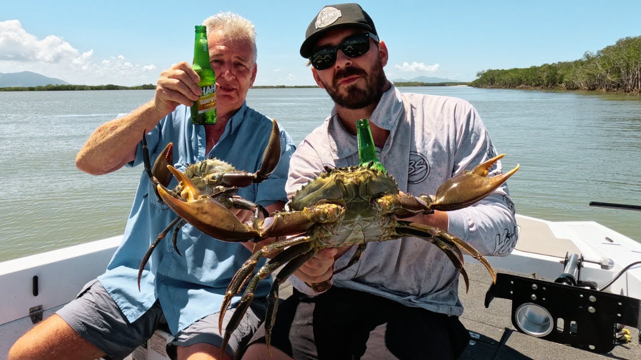 GIANT MUD CRABS after Cyclone Jasper | Catch and Cook | Australia