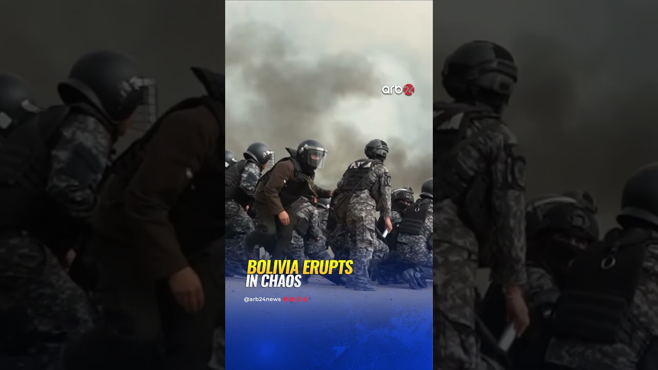 Violent clashes break out as Bolivian forces move to clear major highway blockades.