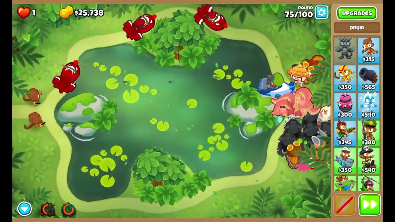 Pat's Pond CHIMPS - Obyn + Avatar of Wrath (Bloons TD 6)