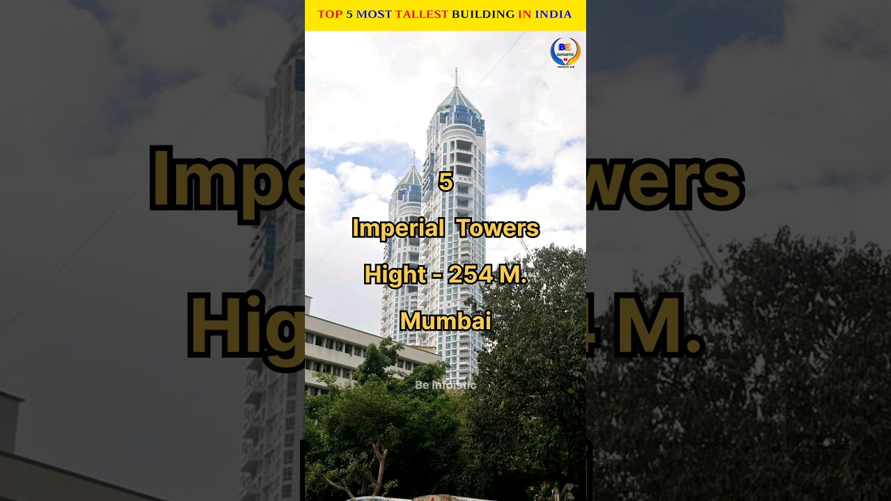 Top 5 Most Tallest Building In India 😱 #shorts #shortsfeed #viral