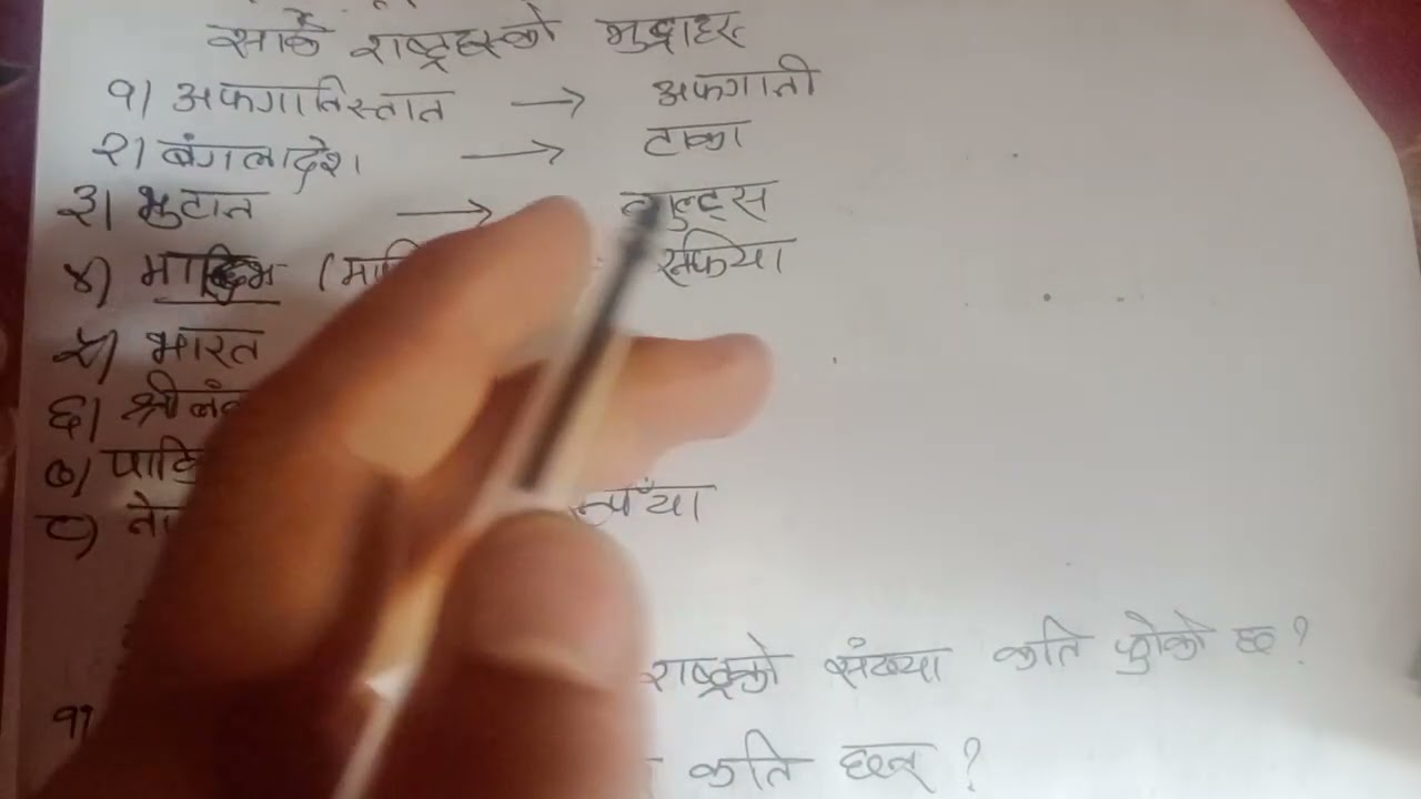 SAARC सार्क ।। सुरक्षा निकाए तयारी गर्ने सम्पूर्णकाे लागी।।