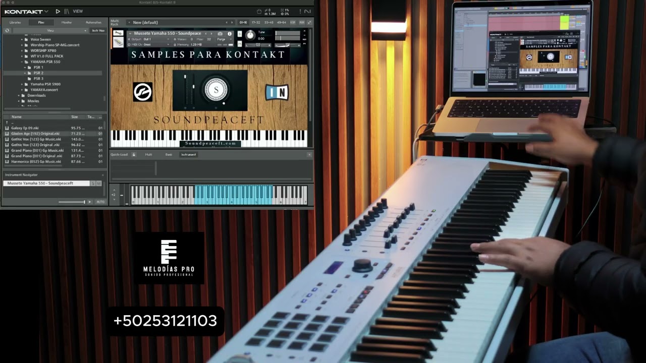 Samples Del Yamaha PSR-550 para Kontakt  y para otras plataformas, Caustic, Music Studio, Bismark ✅