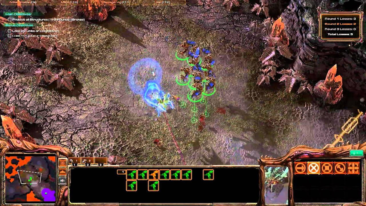 SC2 - For the Swarm Gold Guide - By Pallytime