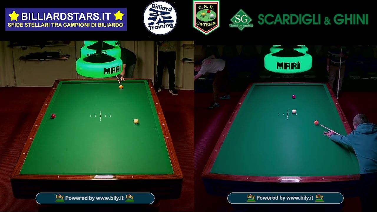 Allenamento Billiard Training del 10.03.2025 - Tutti Doppi