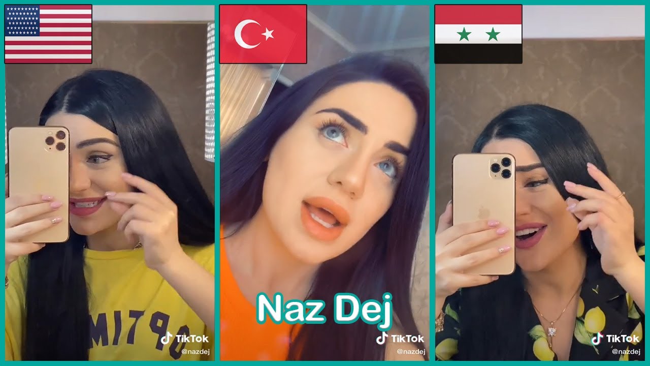 التركية ناز ديج تغني أشهر الأغاني العربية والتركية 