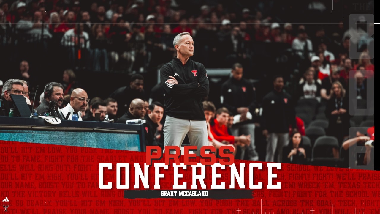 Texas Tech Basketball at BYU: Postgame Press Conference | 3.7.2026
