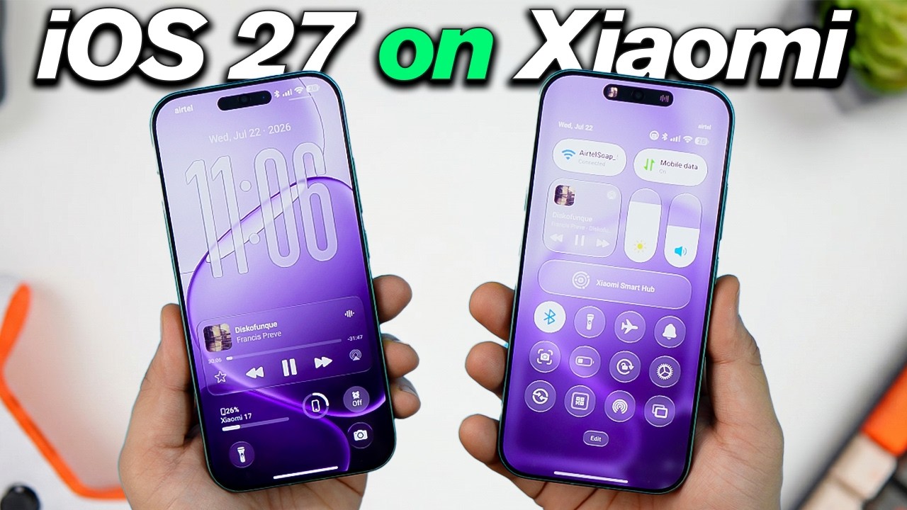 OMG🔥iOS 27 Liquid Glass Theme for Xiaomi, Redmi & POCO (Full Setup)