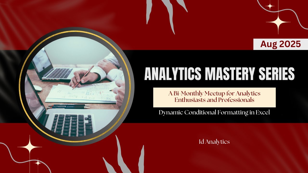 AMS - Aug '25 (A) | Dynamic Insights with Conditional Formatting in Excel | Babatope Agbeyo
