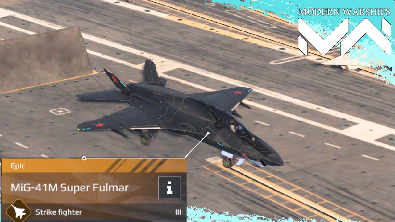 FS PANG | with MiG-41M Super Fulmar Strike Fighter🔥 | Modern Warships | Im Time Traveler