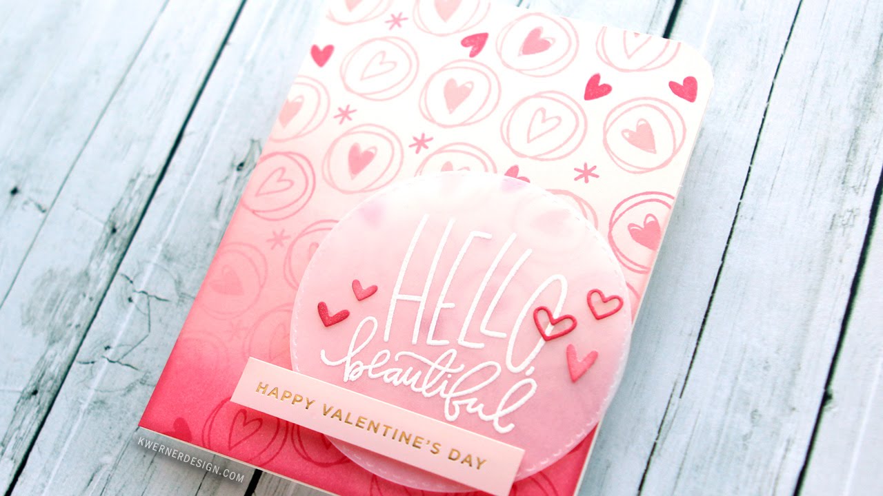 Another Easy Valentine's Day Card Using a Card Kit