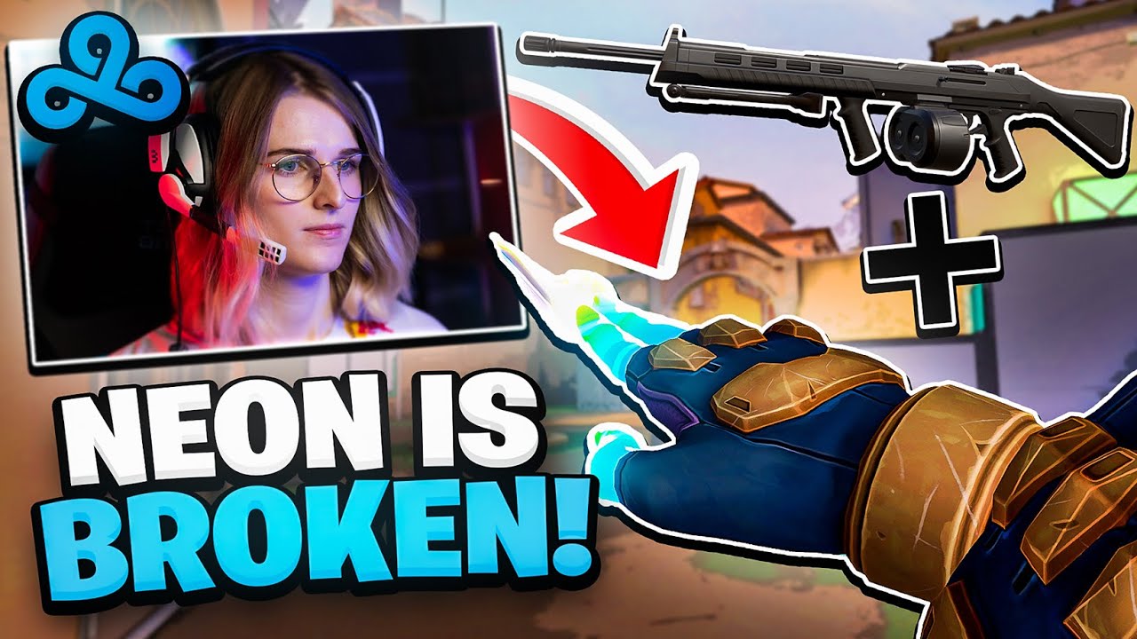Dear Riot... NEON IS OVERPOWERED! - Valorant Highlights (ft. Ares Buff)