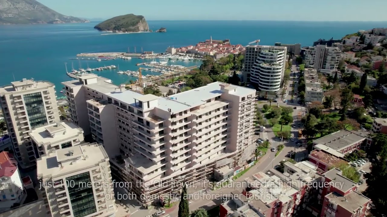 Porto Budva - poslovni prostori Prezentacija maj 2022. (English Subtitle)