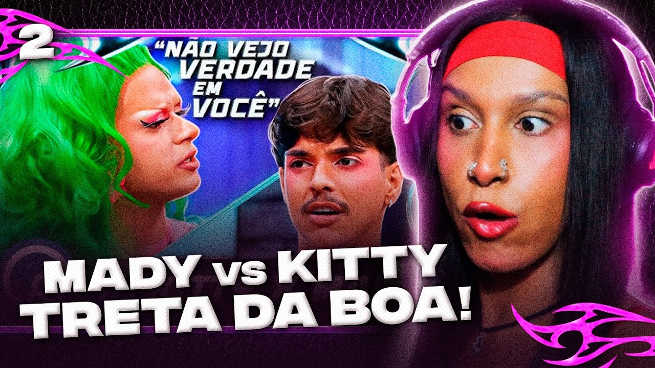 REACT Lounge das Blogueiras: A TRETA DE MADY vs KITTY QUEM TEM RAZ&Atilde;O?